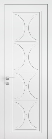 Межкомнатная дверь Рифма RF1 Эмаль, Белый, 600/700/800/900*2000 мм. «Дверной лидер» в Ярославле